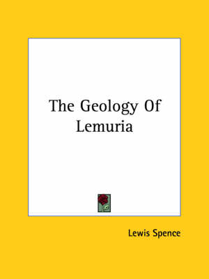 Book cover for The Geology of Lemuria