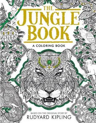 Book cover for The Jungle Book: A Coloring Book