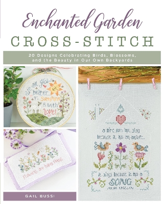 Book cover for Enchanted Garden Cross-Stitch