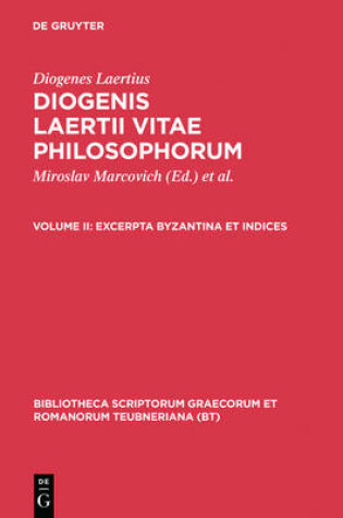 Cover of Vitarum Philosophorum Libri, CB