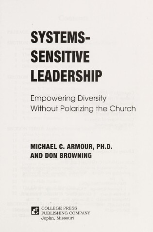 Cover of Systems-Sensitive Leadership