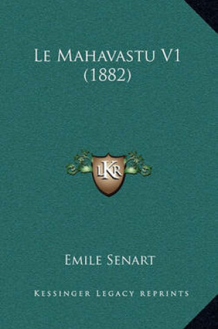 Cover of Le Mahavastu V1 (1882)