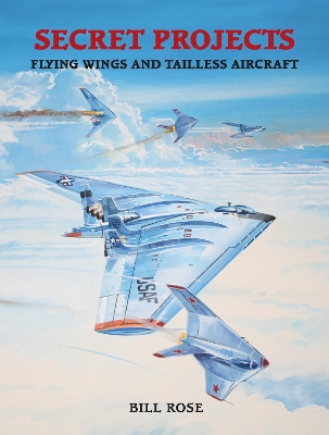 Book cover for Secret Projects: Flying Wings and Tailless Aircraft