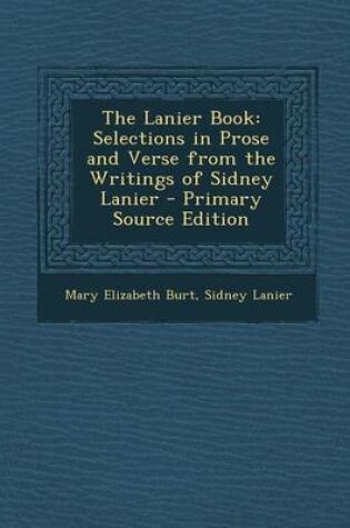 Cover of The Lanier Book