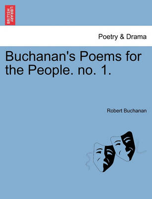Book cover for Buchanan's Poems for the People. No. 1.