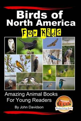 Book cover for Birds of North America For Kids - Amazing Animal Books for Young Readers