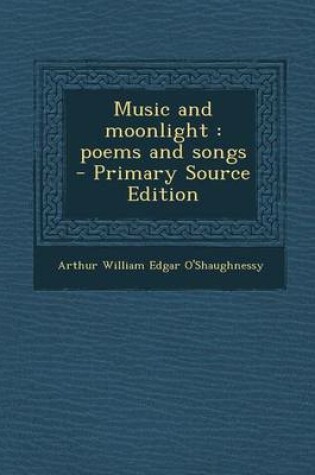 Cover of Music and Moonlight