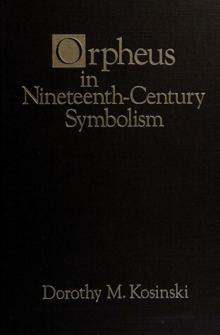 Book cover for Orpheus in Nineteenth-century Symbolism