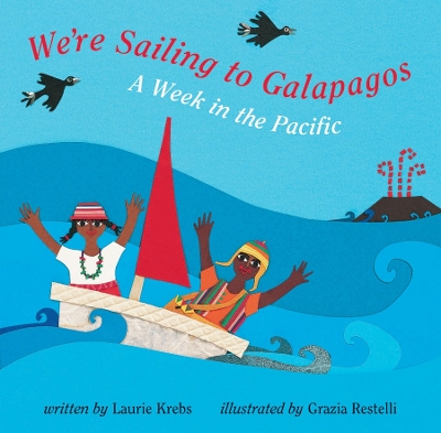 Book cover for We`re Sailing to Galapagos