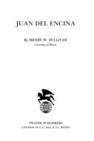 Cover of Juan Del Encina