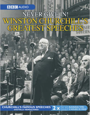 Book cover for The Greatest Churchill Speeches