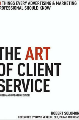 Cover of The Art of Client Service, Revised and Updated Edition