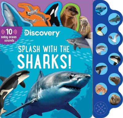 Book cover for Discovery: Splash with the Sharks!