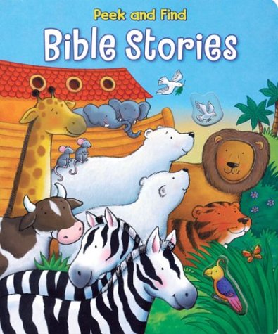 Book cover for Peek and Find Bible Stories