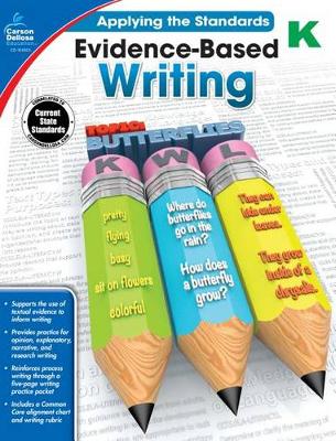 Book cover for Evidence-Based Writing, Grade K