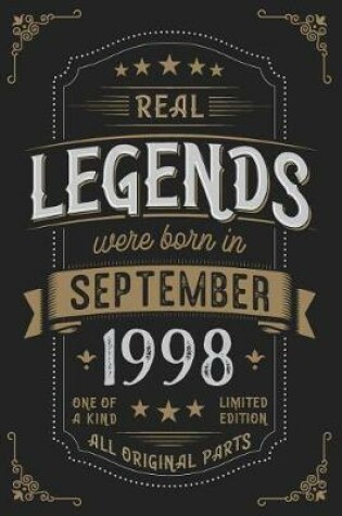 Cover of Real Legends were born in September 1998