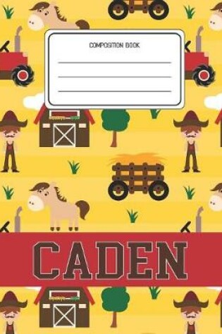 Cover of Composition Book Caden