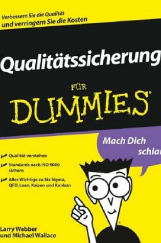 Cover of Qualitatssicherung fur Dummies
