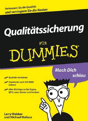 Book cover for Qualitatssicherung fur Dummies