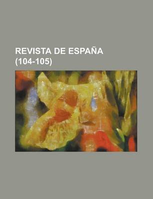 Book cover for Revista de Espa a (104-105)