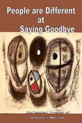 Book cover for People are Different at Saying Goodbye