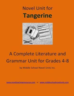 Book cover for Novel Unit for Tangerine