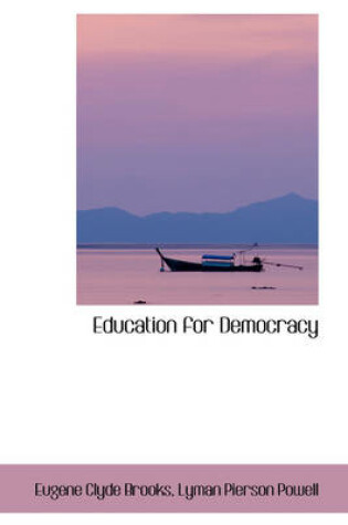 Cover of Education for Democracy