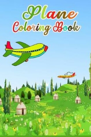 Cover of Plane Coloring Book