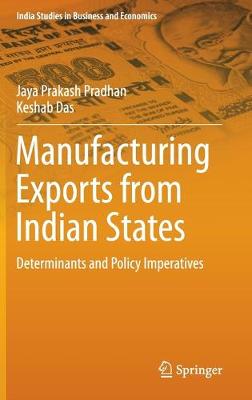 Book cover for Manufacturing Exports from Indian States