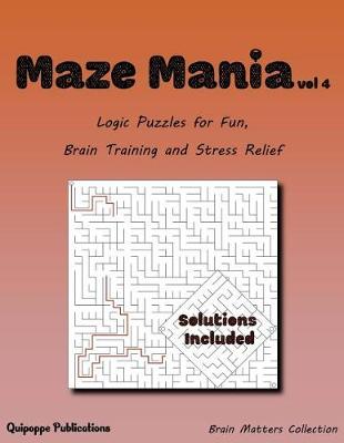 Book cover for Maze Mania Vol 4