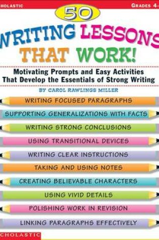 Cover of 50 Writing Lessons That Work!