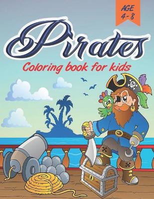 Book cover for Pirates Coloring Book