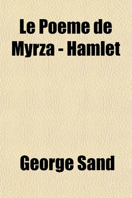 Book cover for Le Poeme de Myrza - Hamlet