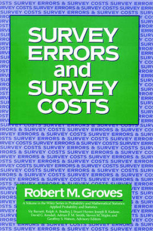 Cover of Survey Errors and Survey Costs