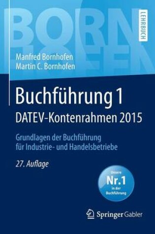 Cover of Buchfuhrung 1 Datev-Kontenrahmen 2015