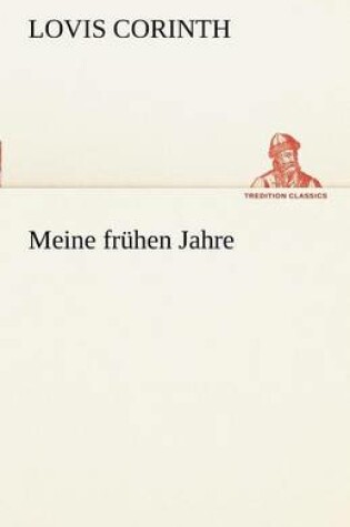 Cover of Meine Fruhen Jahre