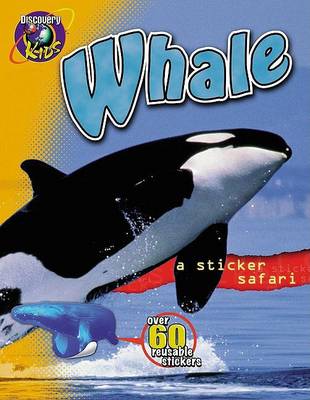 Book cover for Whale: Sticker Safari Book