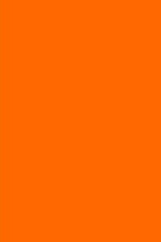 Cover of Journal Safety Orange Color