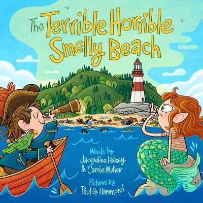 Book cover for The Terrible, Horrible, Smelly Beach