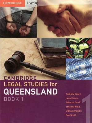 Book cover for Cambridge Legal Studies for Queensland Book 1