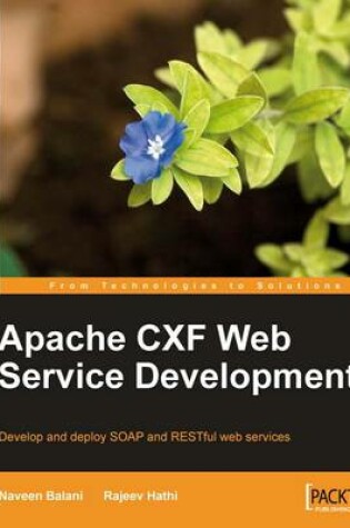 Cover of Apache CXF Web Service Development