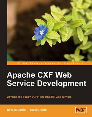 Book cover for Apache CXF Web Service Development