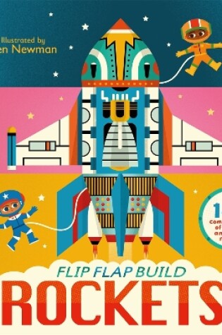 Cover of Flip, Flap, Build: Rockets