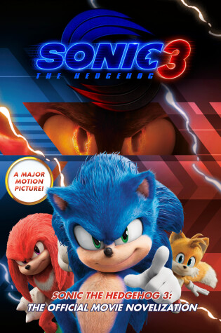 Cover of Sonic the Hedgehog 3: The Official Movie Novelization