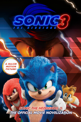 Cover of Sonic the Hedgehog 3: The Official Movie Novelization