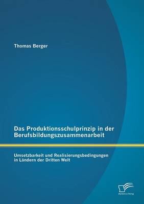 Book cover for Das Produktionsschulprinzip in der Berufsbildungszusammenarbeit
