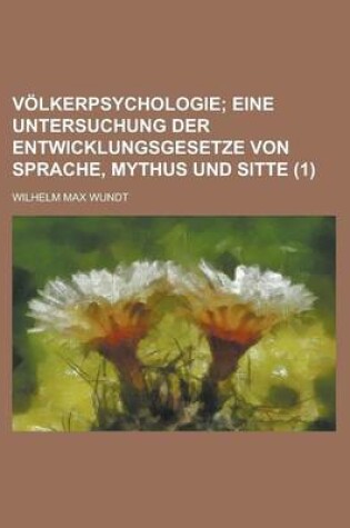 Cover of Volkerpsychologie (1)