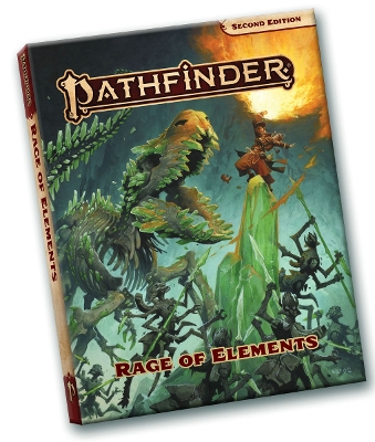 Book cover for Pathfinder RPG Rage of Elements Pocket Edition (P2)