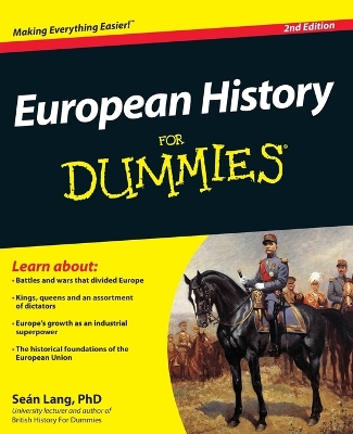 Book cover for European History For Dummies