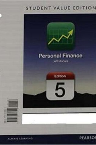 Cover of Personal Finance Student Value Edition with MyFinanceLab with Pearson eText Package